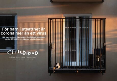 JCDecauxs campaign for World Childhood Foundation